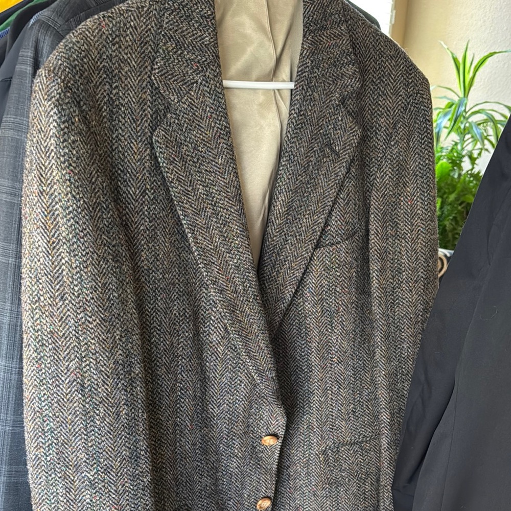 Ralph Lauren Gray Wool Sport Coat Classic Tailoring